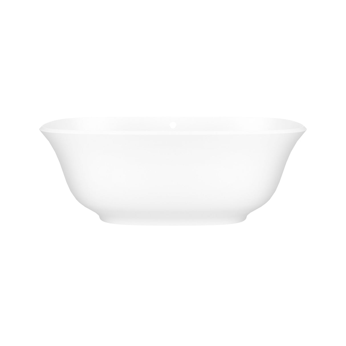 Amiata 65"x 32" Freestanding Bathtub With Overflow