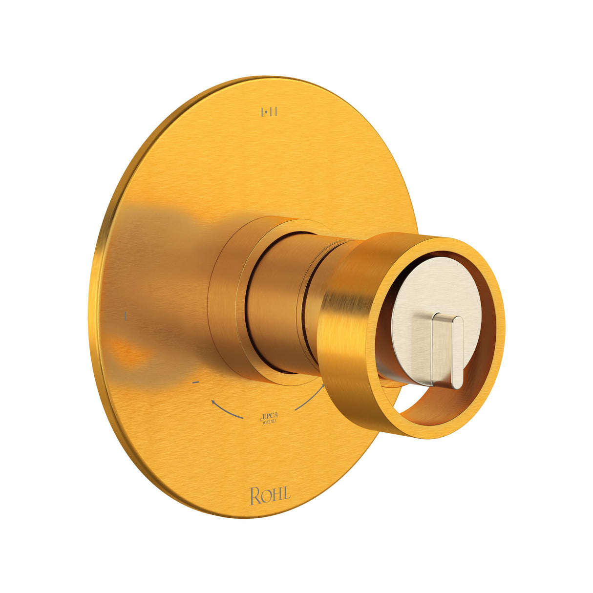 Eclissi™ 2-way Type T/P (thermostatic/pressure balance) coaxial patented trim