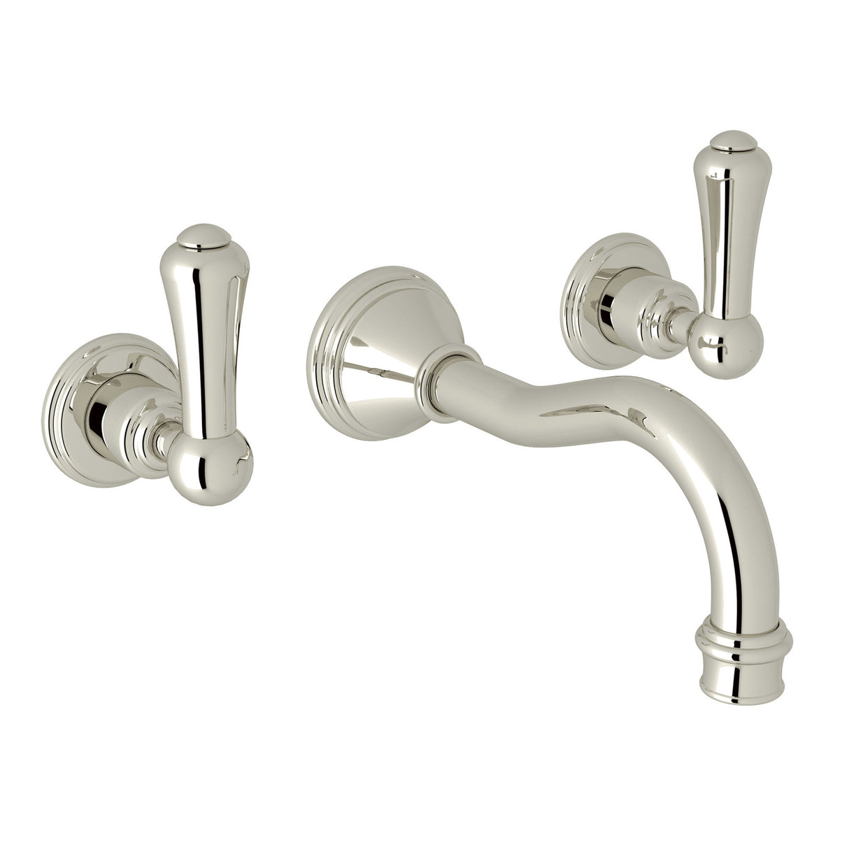 Georgian Era Wall Mount Lavatory Faucet Trim