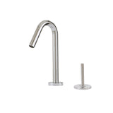 2-piece lavatory faucet with side joystick