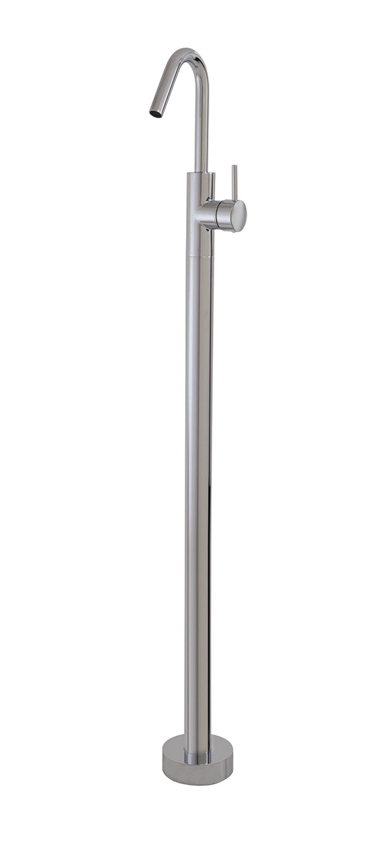 Floormount lavatory faucet