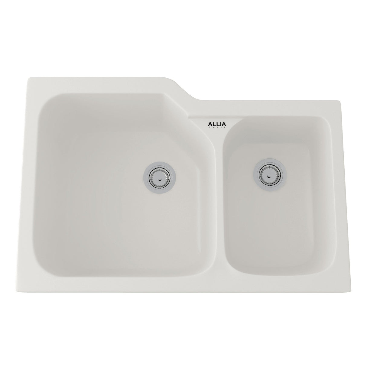 Allia™ 33" Fireclay 2 Bowl Undermount Kitchen Sink