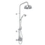 Georgian Era 3/4" Exposed Wall Mount Thermostatic Shower System
