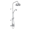Georgian Era 3/4" Exposed Wall Mount Thermostatic Shower System