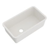 Allia™ 34" Fireclay Single Bowl Undermount Kitchen Sink