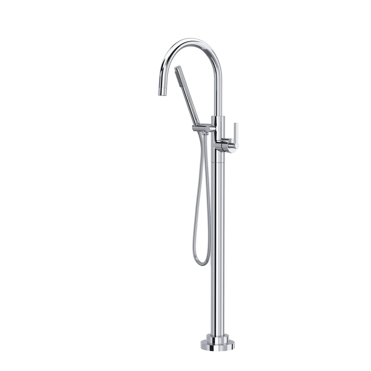 Lombardia® Single Hole Floor-mount Tub Filler Trim