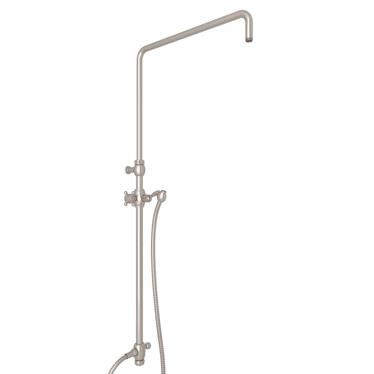 Riser With Diverter, Hose And Sliding Handshower Holder 1560