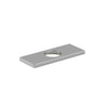 4" Center Rectangular Deck Plate
