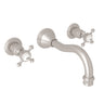 Georgian Era Wall Mount Lavatory Faucet Trim