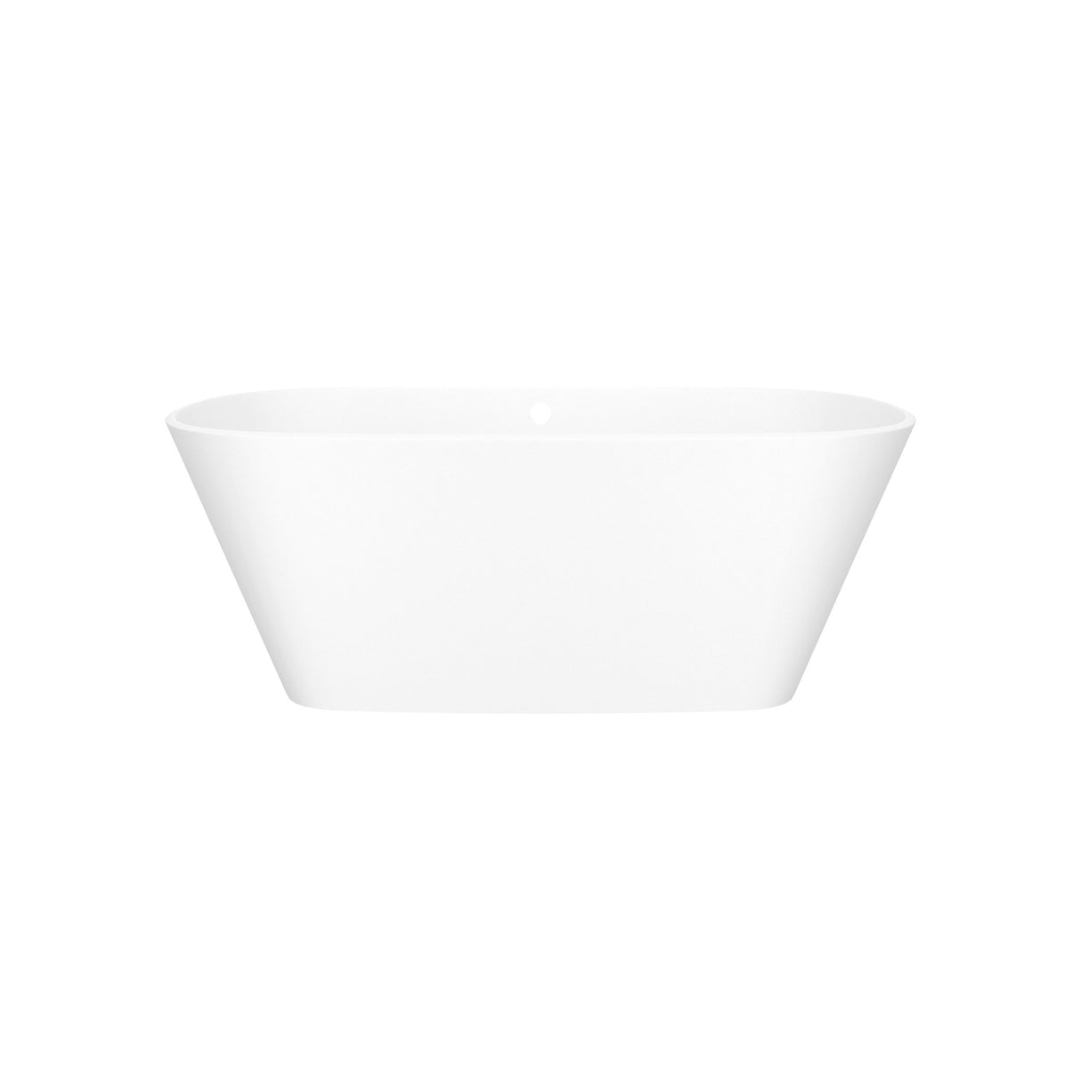 Vetralla 59" x 29" Freestanding Bathtub