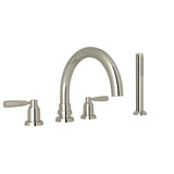 Holborn 4-Hole Deck-mount Tub Filler With C-Spout