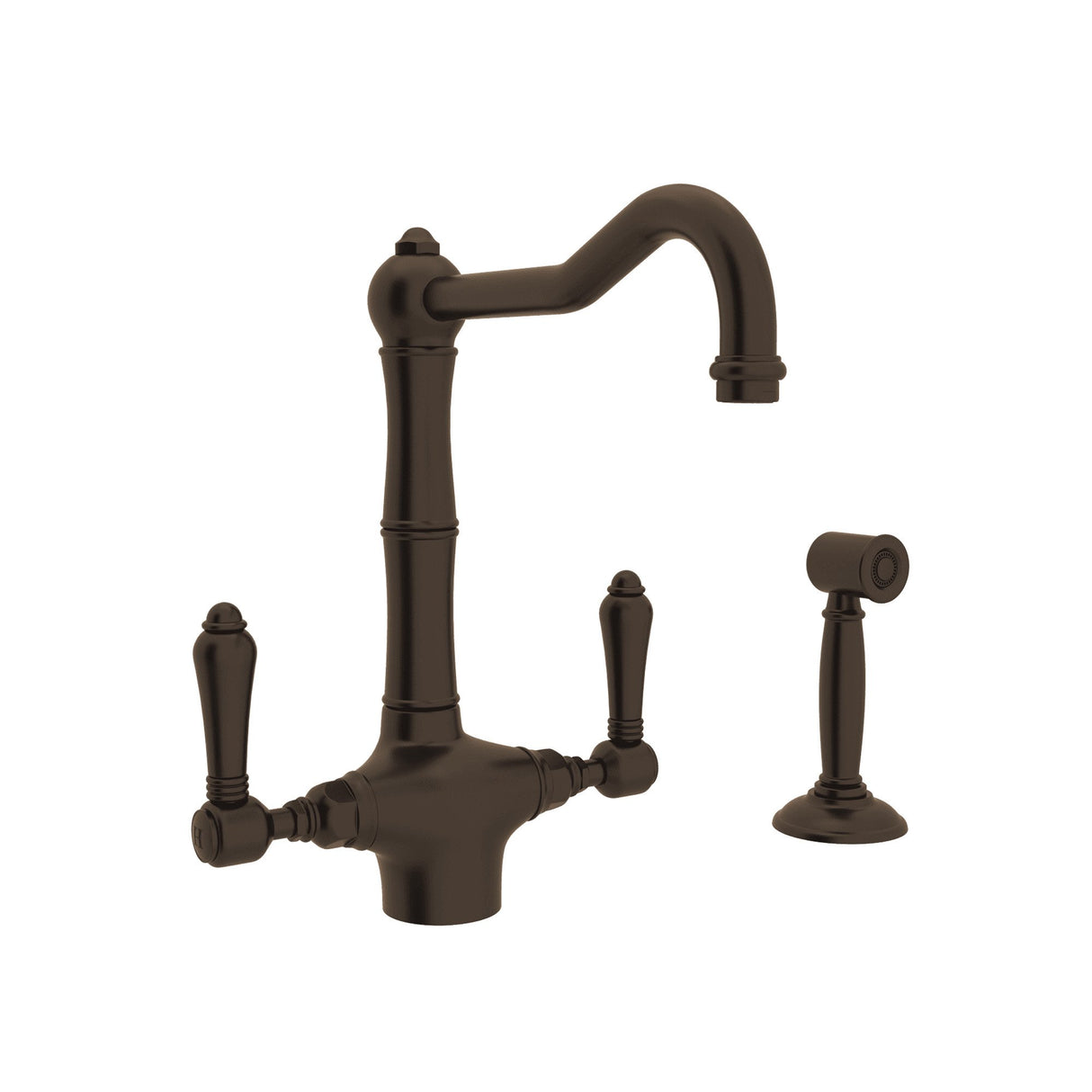 Acqui® Two Handle Kitchen Faucet With Side Spray A1679lmws-2