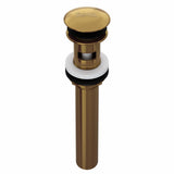 Push Drain With Overflow 5447