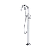 Palladian® Single Hole Floor-mount Tub Filler Trim