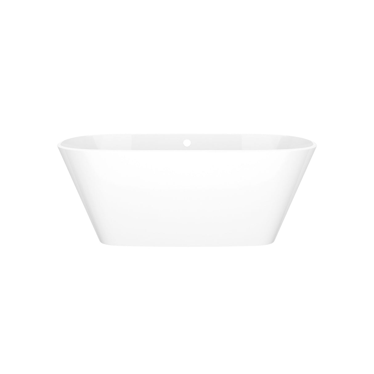 Vetralla 59" x 29" Freestanding Bathtub