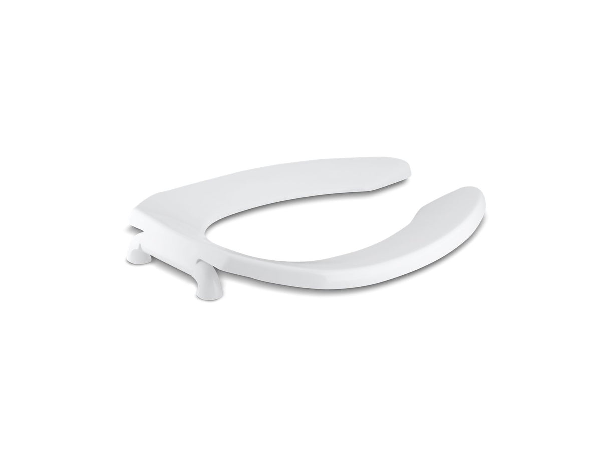 Lustra™ Elongated toilet seat with self-sustaining check hinge