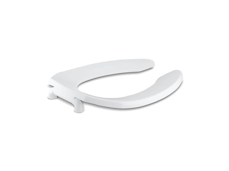 Lustra™ Elongated toilet seat with self-sustaining check hinge