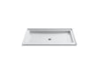 Purist® 48" x 36" alcove shower base, center drain