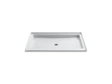 Purist® 48" x 36" alcove shower base, center drain