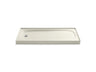 Salient® 60" x 30" alcove shower base, left drain