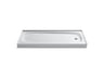 Salient® 60" x 30" alcove shower base, right drain