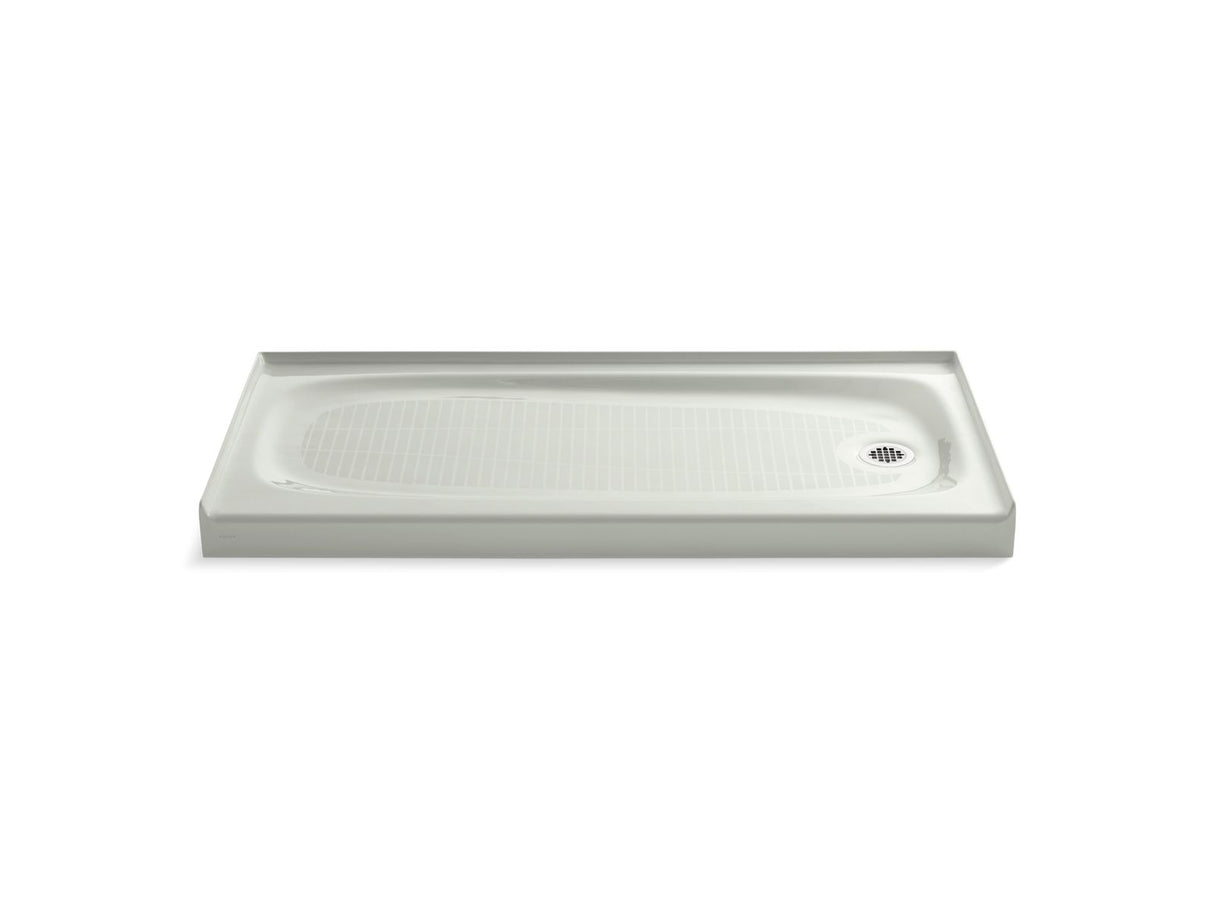 Salient® 60" x 30" alcove shower base, right drain