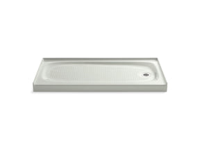 Salient® 60" x 30" alcove shower base, right drain