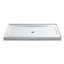 Salient® 60" x 36" alcove shower base, center drain