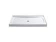 Salient® 60" x 36" alcove shower base, center drain