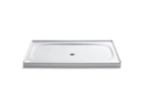 Salient® 60" x 36" alcove shower base, center drain