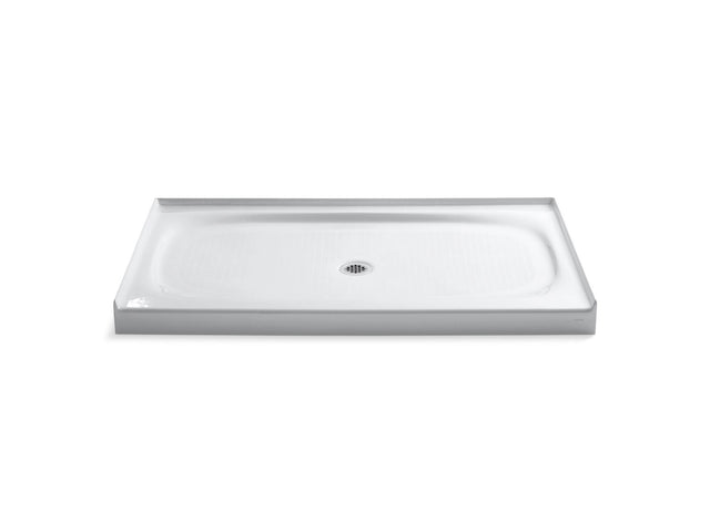 Salient® 60" x 36" alcove shower base, center drain