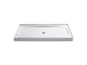 Salient® 60" x 36" alcove shower base, center drain
