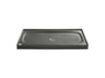 Salient® 60" x 36" alcove shower base, center drain