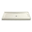 Salient® 60" x 36" alcove shower base, center drain