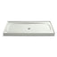 Salient® 60" x 36" alcove shower base, center drain
