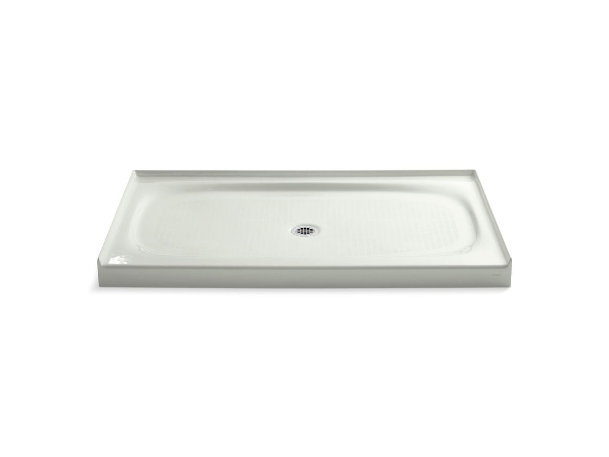 Salient® 60" x 36" alcove shower base, center drain