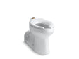 Anglesey™ Floor-mount top spud flushometer bowl with exposed trapway