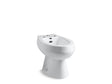 San Tropez® Vertical spray bidet with 4 faucet holes