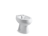 San Tropez® Vertical spray bidet with 4 faucet holes