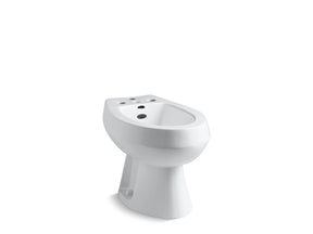 San Tropez® Vertical spray bidet with 4 faucet holes