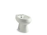 San Tropez® Vertical spray bidet with 4 faucet holes
