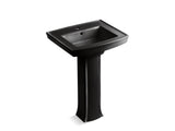 Archer® 24" rectangular pedestal bathroom sink