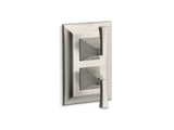 Memoirs® Stately MasterShower® temperature and volume control valve trim
