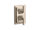 Memoirs® Stately MasterShower® temperature and volume control valve trim