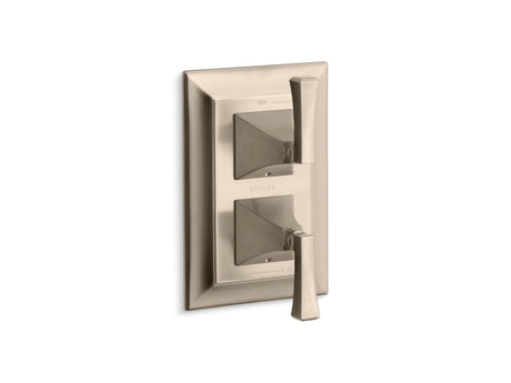 Memoirs® Stately MasterShower® temperature and volume control valve trim
