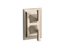 Memoirs® Stately MasterShower® temperature and volume control valve trim