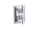 Memoirs® Stately MasterShower® temperature and volume control valve trim