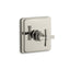 Pinstripe® Pure Rite-Temp® valve trim with cross handle