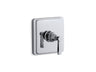 Pinstripe® Pure Rite-Temp® valve trim with lever handle