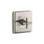 Pinstripe® Pure MasterShower® temperature control valve trim with Lever handle